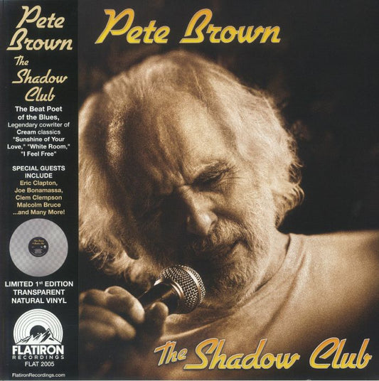 The Shadow Club - Limited Edition Transparent Vinyl LP vinyl record cover