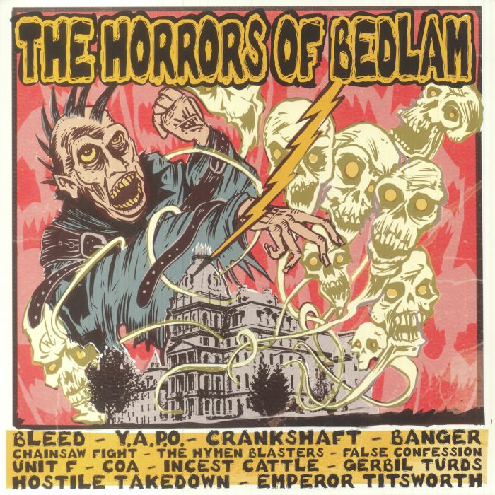 The Horrors Of Bedlam - Vinyl LP vinyl record cover
