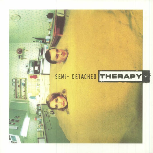 Semi-Detached - 25th Anniversary Yellow & Black Marbled Vinyl LP vinyl record cover