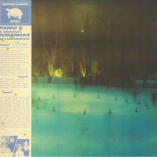 Service - Limited Edition Blue Vinyl LP vinyl record cover
