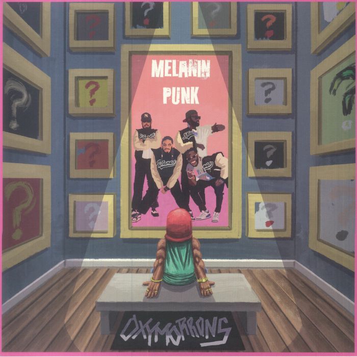 Melanin Punk - Clear Vinyl LP vinyl record cover