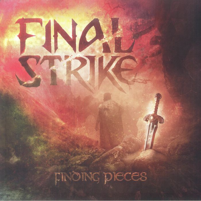 Finding Pieces - Limited Edition Burning Vinyl LP vinyl record cover