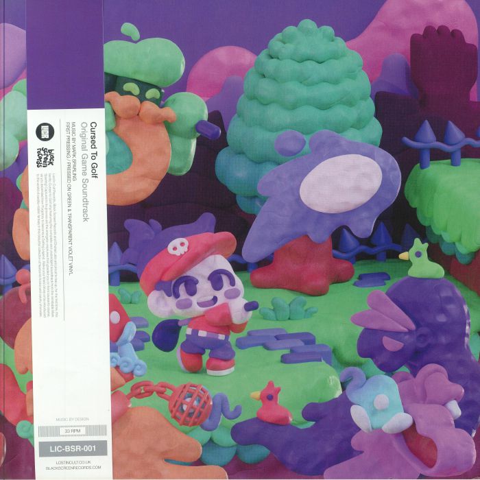 Cursed To Golf (Soundtrack) - Green & Violet Vinyl 2xLP vinyl record cover