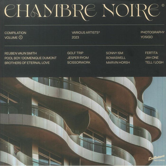 Chambre Noire Volume 1 - 2xLP vinyl record cover