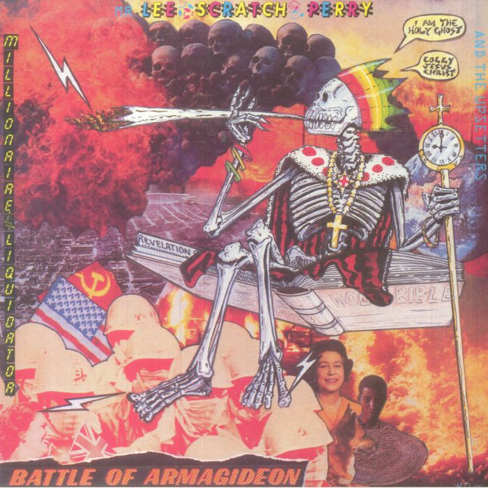 Battle Of Armagideon: Millionare Liquidator - Limited Edition Red Vinyl LP vinyl record cover