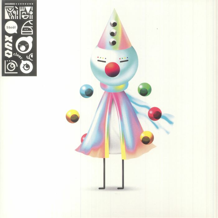 Clear Tamei / Steel Mogu - Grey Marbled Vinyl LP vinyl record cover