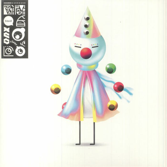 Clear Tamei / Steel Mogu - Grey Marbled Vinyl LP vinyl record cover