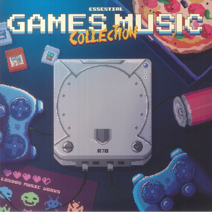 The Essential Games Music Collection - Clear Vinyl 2xLP vinyl record cover