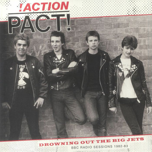 Drowning Out The Big Jets: BBC Radio Sessions 1982-83 - Translucent Red Vinyl LP vinyl record cover