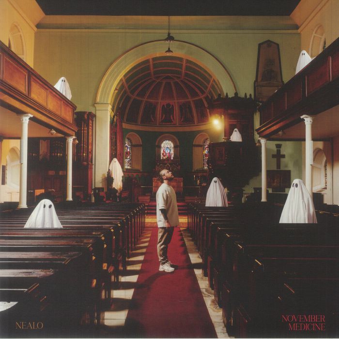 November Medicine - Red Vinyl LP vinyl record cover