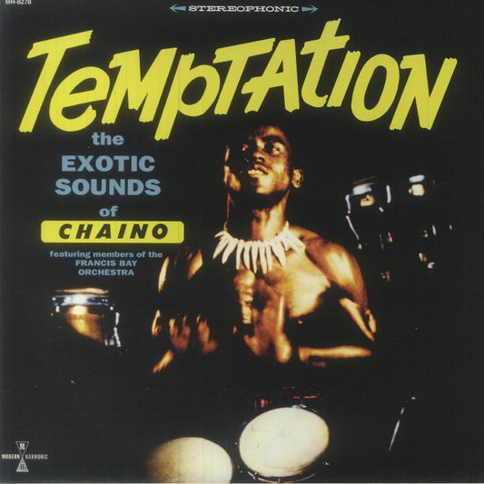 Temptation: The Exotic Sounds Of Chaino - Seaglass Vinyl LP vinyl record cover