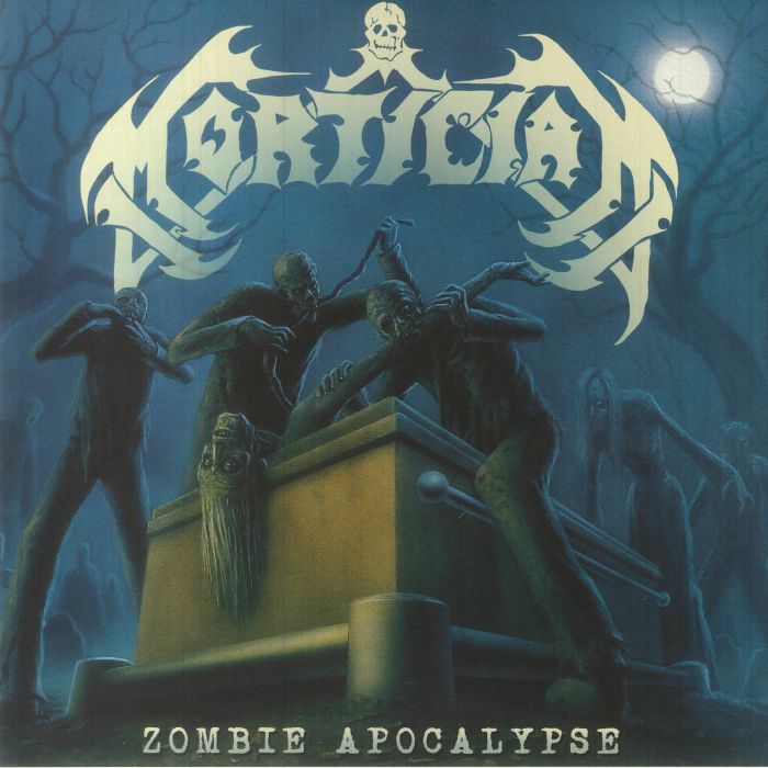 Zombie Apocalypse - Sea Blue Splatter Vinyl EP vinyl record cover