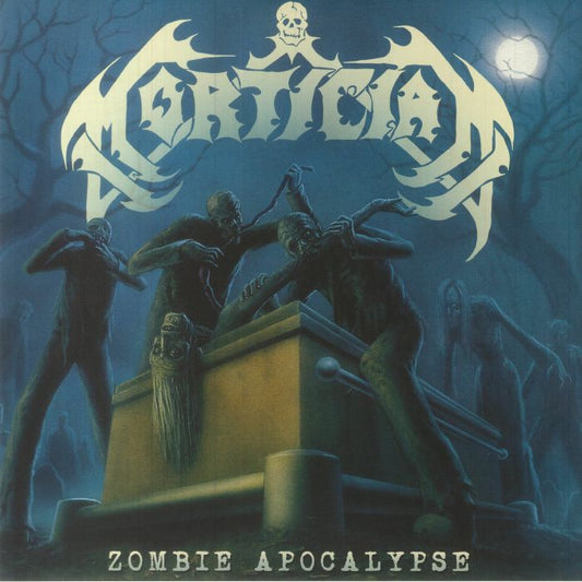 Zombie Apocalypse - Sea Blue Splatter Vinyl EP vinyl record cover