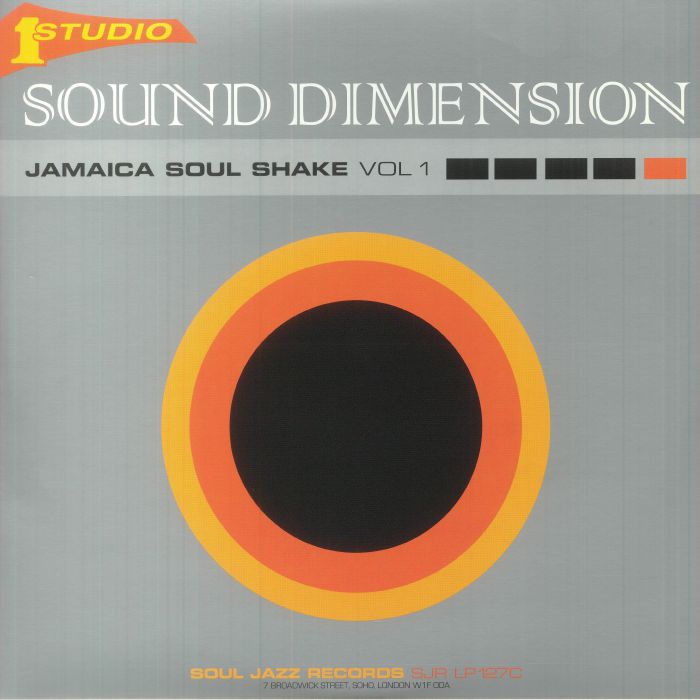 Jamaica Soul Shake Vol 1 - Limited Edition Silver Vinyl 2xLP vinyl record cover