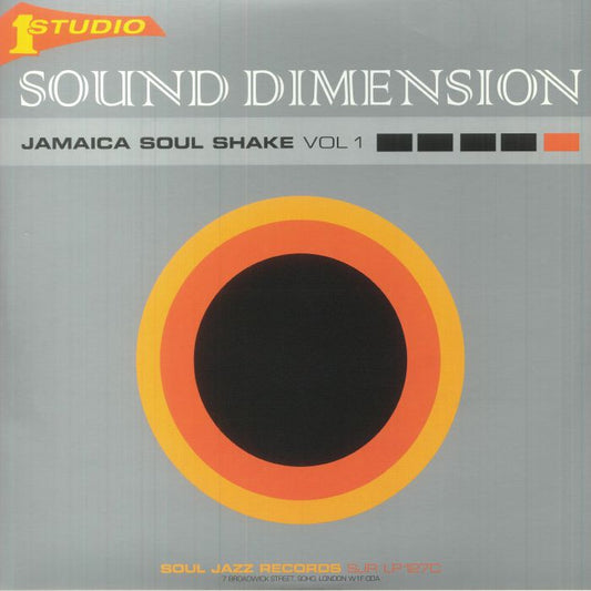 Jamaica Soul Shake Vol 1 - Limited Edition Silver Vinyl 2xLP vinyl record cover
