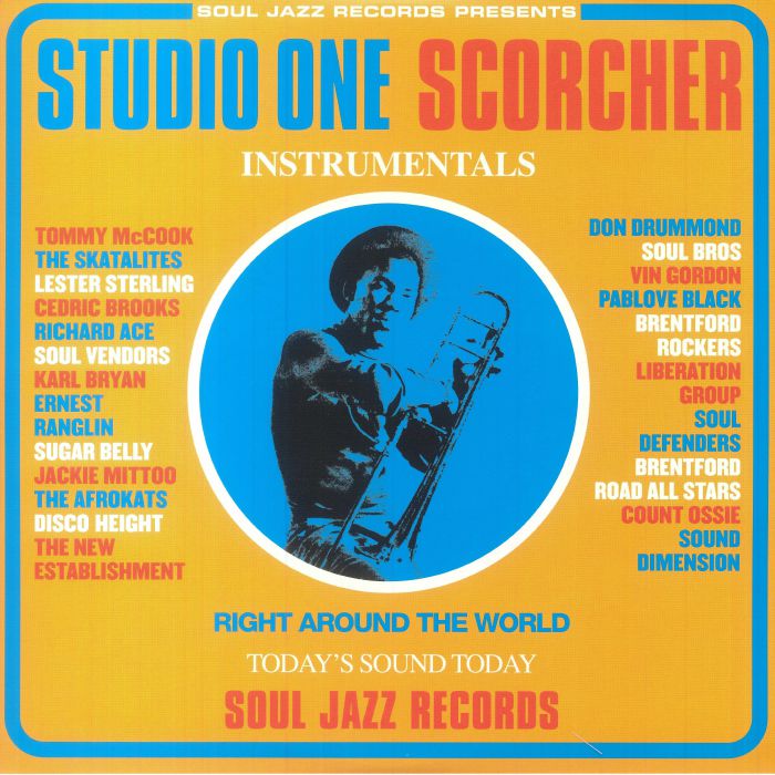 Studio One Scorcher - Limited Edition Orange 3xLP vinyl record cover