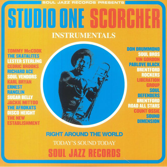 Studio One Scorcher - Limited Edition Orange 3xLP vinyl record cover