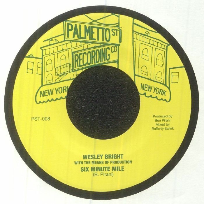 Six Minute Mile - Vinyl Single vinyl record cover