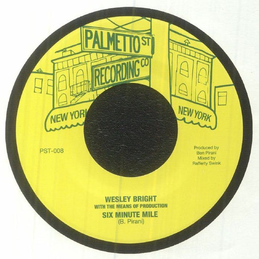 Six Minute Mile - Vinyl Single vinyl record cover