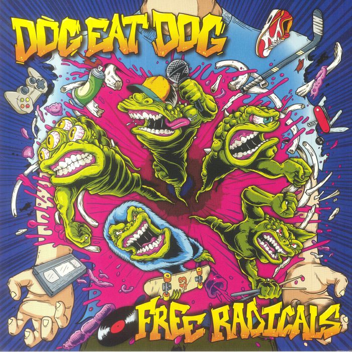 Free Radicals - Limited Edition Luminous Vinyl LP vinyl record cover