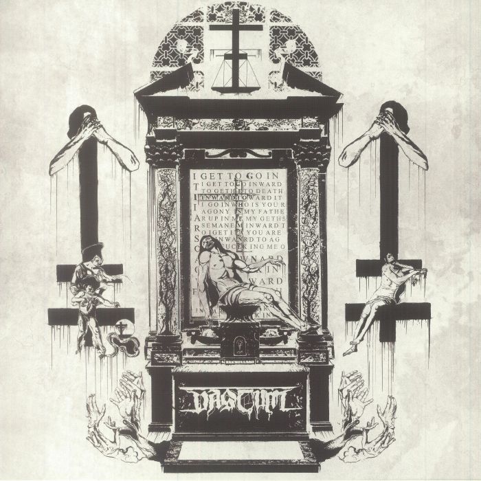Inward To Gethsemane - Limited Edition Coloured Vinyl LP vinyl record cover