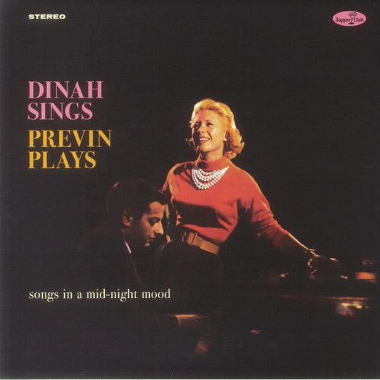 Dinah Sings: Previn Plays - Limited Edition Vinyl LP vinyl record cover