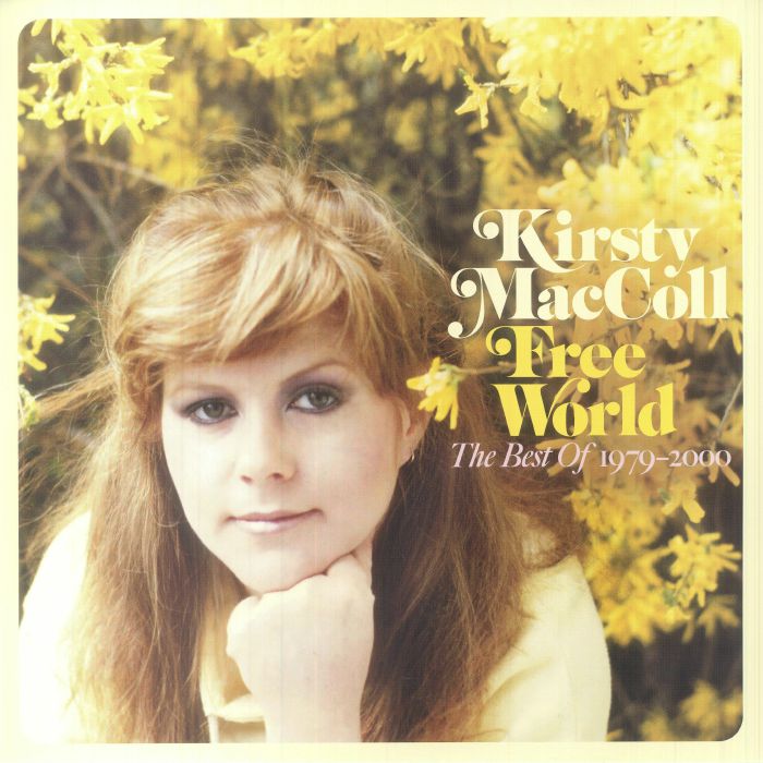 Free World: The Best Of Kirsty MacColl 1979-2000 - Yellow Vinyl 2xLP vinyl record cover