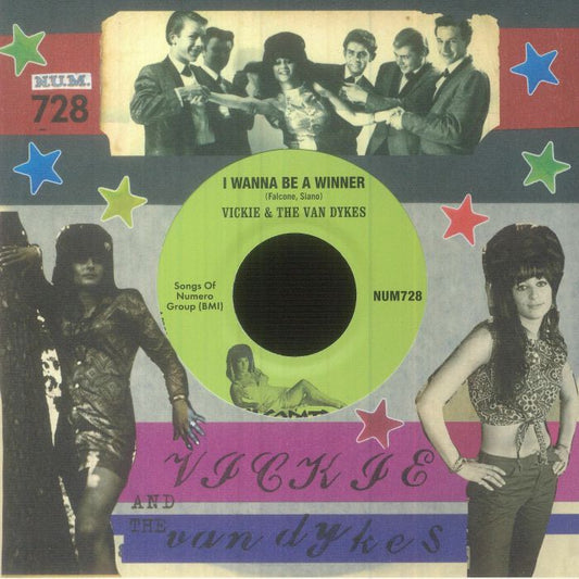 I Wanna Be A Winner - Green Marbled Vinyl Single vinyl record cover