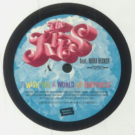 I Wish You A World Of Happiness - Limited Edition Vinyl Single vinyl record cover