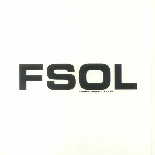 Environment 7003 - Vinyl LP vinyl record cover