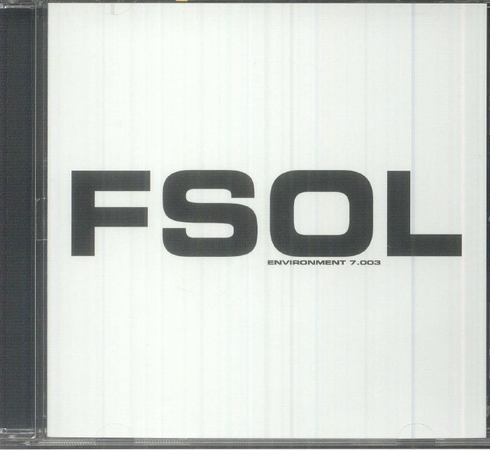 Environment 7.003 - CD CD cover