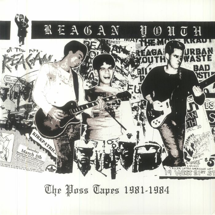 The Poss Tapes 1981-1984 - Limited Edition Blue Vinyl LP vinyl record cover