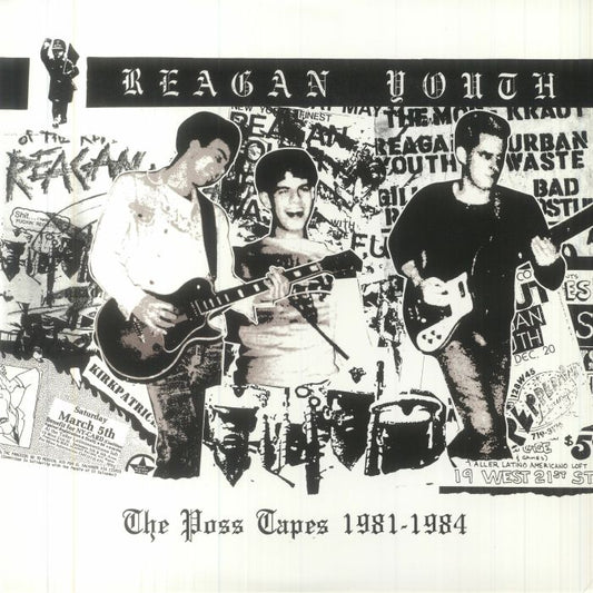 The Poss Tapes 1981-1984 - Limited Edition Blue Vinyl LP vinyl record cover