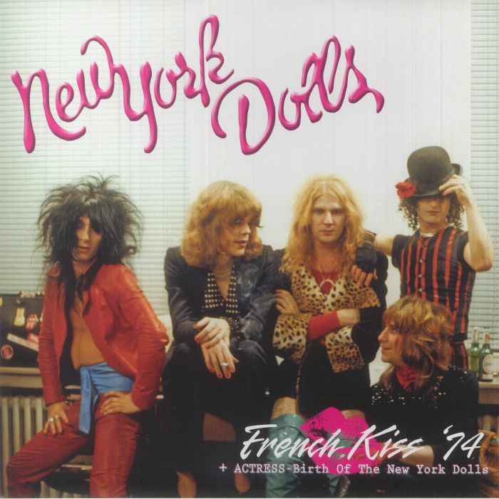 French Kiss 74/Actress: Birth Of New York Dolls - Coloured Vinyl 2xLP vinyl record cover