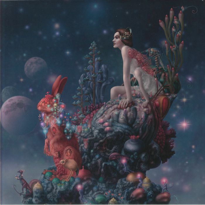 VII - Limited Edition Red Marbled Vinyl LP vinyl record cover