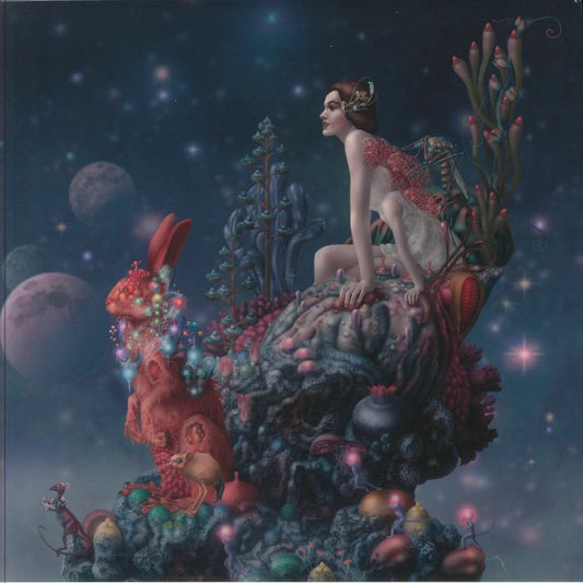 VII - Limited Edition Red Marbled Vinyl LP vinyl record cover