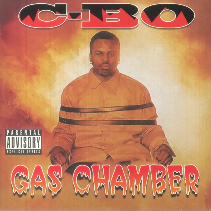 Gas Chamber - 30th Anniversary Orange Splatter Vinyl LP vinyl record cover