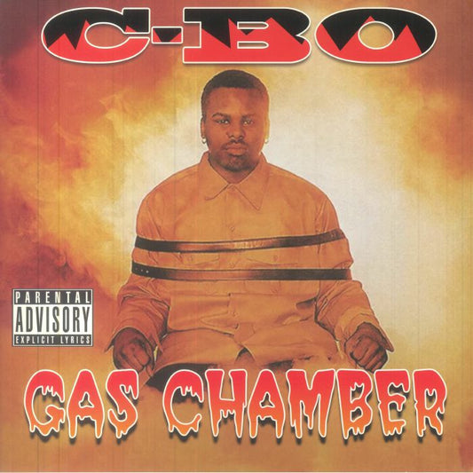 Gas Chamber - 30th Anniversary Orange Splatter Vinyl LP vinyl record cover