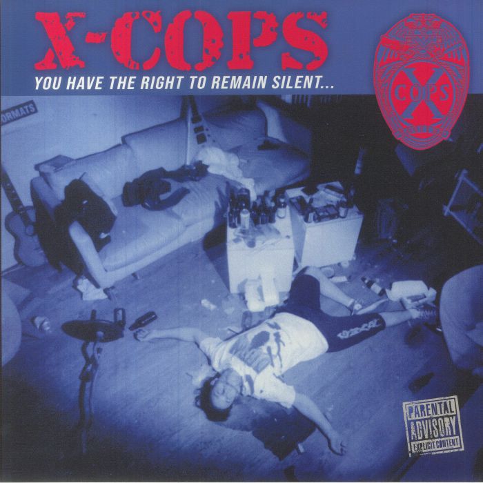 You Have The Right To Remain Silent - Red Vinyl LP vinyl record cover