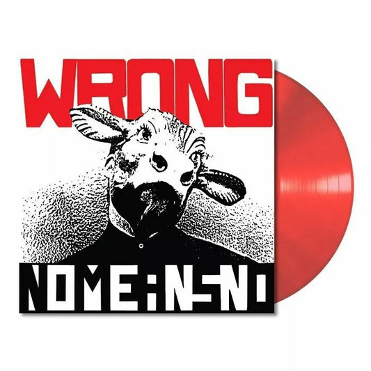 Wrong - Limited Edition Red Vinyl LP vinyl record cover