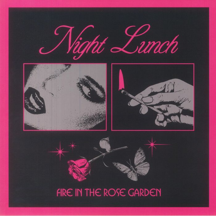 Fire In The Rose Garden - Limited Edition White Vinyl LP vinyl record cover