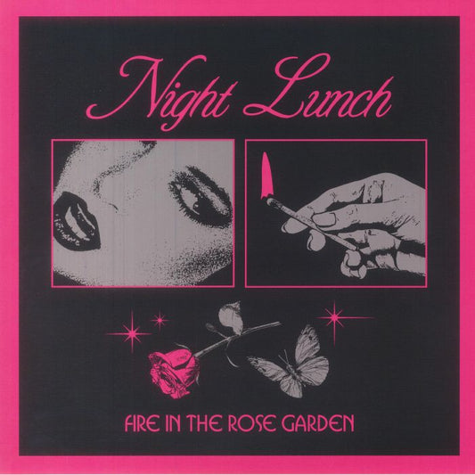 Fire In The Rose Garden - Limited Edition White Vinyl LP vinyl record cover