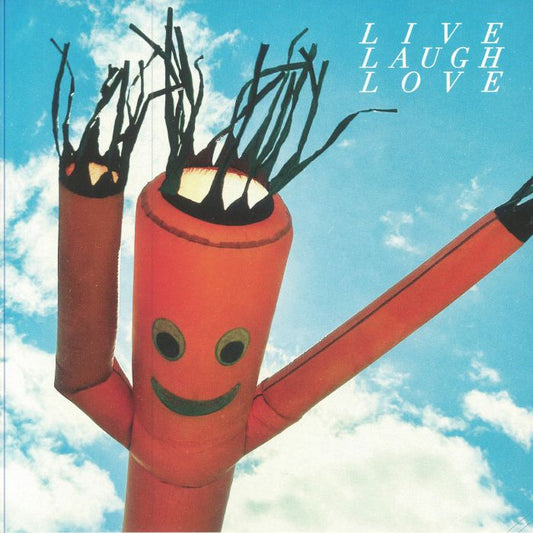 Live Laugh Love - Limited Edition Blue & White Vinyl LP vinyl record cover