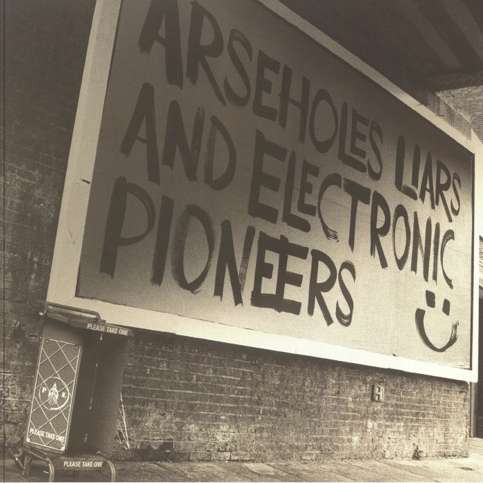 Arseholes Liars & Electronic Pioneers - 2xLP vinyl record cover