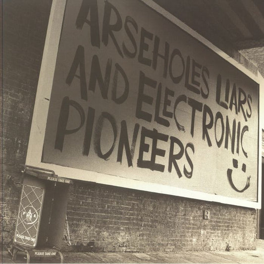 Arseholes Liars & Electronic Pioneers - 2xLP vinyl record cover