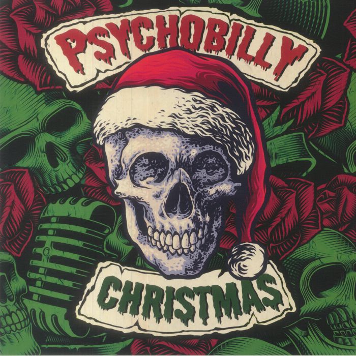 Psychobilly Christmas - Limited Red Vinyl LP vinyl record cover