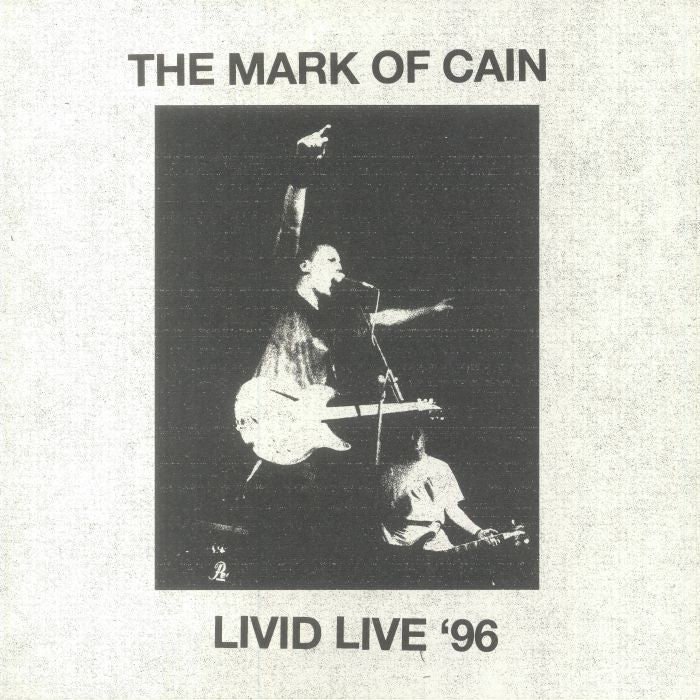 Livid Live '96 - Blood Red Vinyl LP vinyl record cover