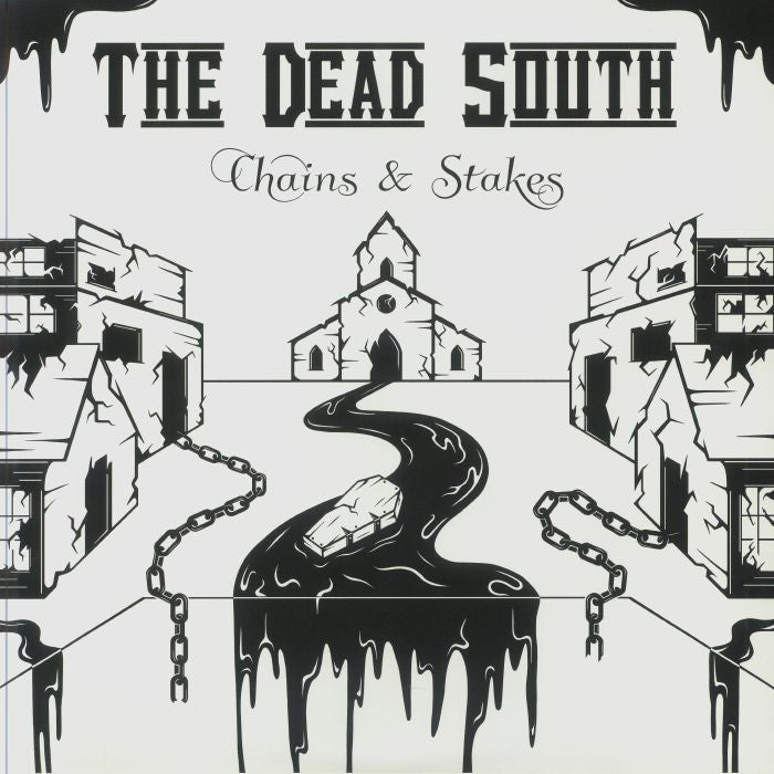 Chains & Stakes - Limited Edition Black & Cream Vinyl LP vinyl record cover