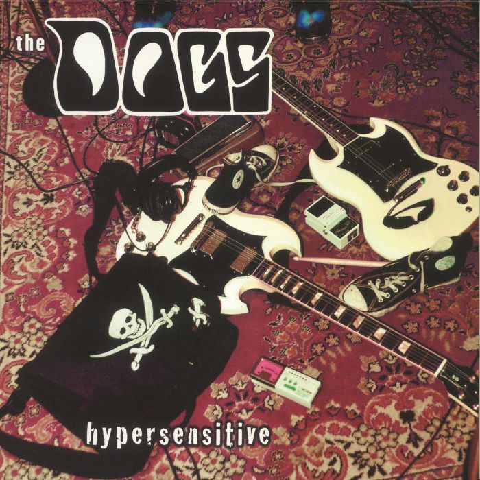 Hypersensitive - Red Marbled Vinyl LP vinyl record cover