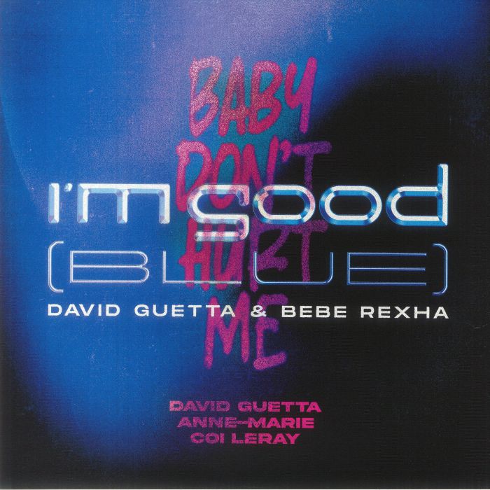 I'm Good (Blue) - Vinyl EP vinyl record cover